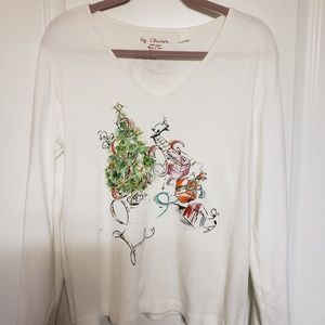 CHICOS Christmas Top